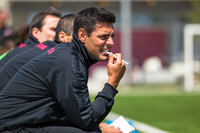 Ante Jazic during his time coaching one of Canada's youth national teams. (Canada Soccer)