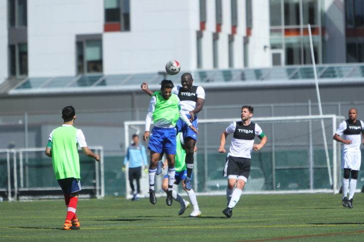 Kouame Ouattara during last week's open trials in Halifax.