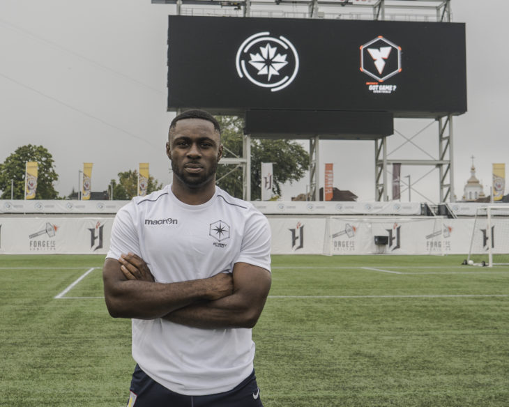 Charlie Anagho-Ntamark. (Tyler Brown, CPL)